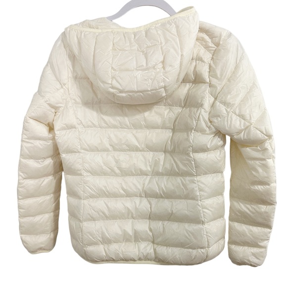 IPolis Rose White Lightweight Women’s Puffer Jacket in a Size Large - Picture 2 of 5